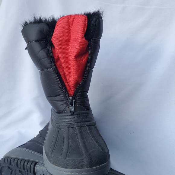 Pajar Canada Youth Black Waterproof Snow Boots 2 - Picture 8 of 10